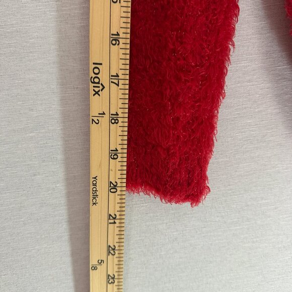 EPIC THREADS GIRLS FAIR ISLE SWEATER LONG SLEEVE FUZZY AND SOFT SIZE M - Picture 6 of 7